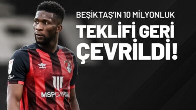 Beşiktaş’ın 10 Milyonluk Teklifi Geri Çevrildi!