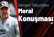 Sergen Yalçın’dan Moral Konuşması!