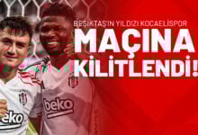 Beşiktaş'ın Yıldızı Kocaelispor Maçına Kilitlendi!