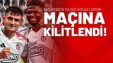Beşiktaş'ın Yıldızı Kocaelispor Maçına Kilitlendi!