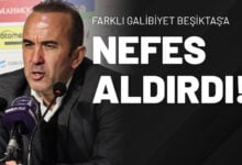 Farklı Galibiyet Beşiktaş’a Nefes Aldırdı!