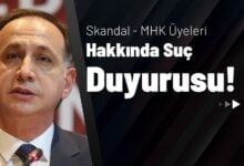 Skandal - MHK Üyeleri Hakkında Suç Duyurusu!