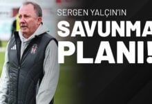 Sergen Yalçın’ın Savunma Planı!