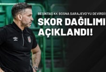 Beşiktaş KK Bosna Sarajevo’yu Devirdi! Skor Dağılımı Açıklandı
