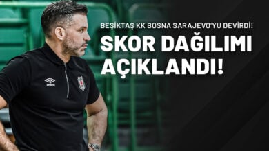 Beşiktaş KK Bosna Sarajevo’yu Devirdi! Skor Dağılımı Açıklandı