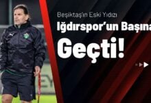 Beşiktaş’ın Eski Yıldızı Iğdırspor’un Başına Geçti!