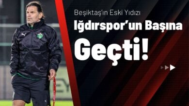 Beşiktaş’ın Eski Yıldızı Iğdırspor’un Başına Geçti!