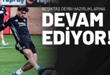 Beşiktaş Derbi Hazırlıklarına Devam Ediyor!
