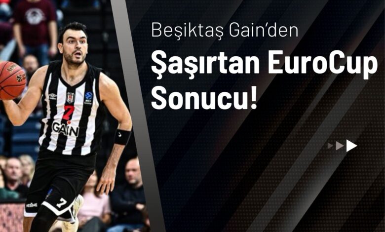 Beşiktaş Gain’den Şaşırtan EuroCup Sonucu!