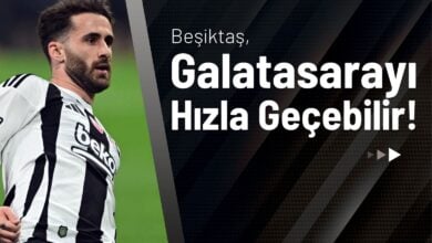 Beşiktaş, Galatasaray’ı Hızla Geçebilir!