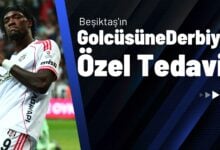 Beşiktaş'ın Golcüsüne Derbiye Özel Tedavi!