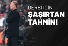 Derbi İçin Şaşırtan Tahmin!