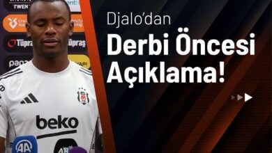 Djalo’dan Derbi Öncesi Açıklaması!
