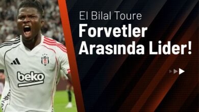 El Bilal Toure Forvetler Arasında Lider!