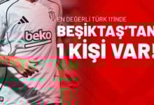 En Değerli Türk 11’inde Beşiktaş’tan 1 Kişi Var!
