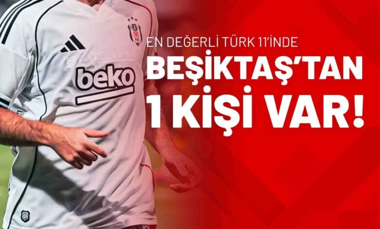 En Değerli Türk 11’inde Beşiktaş’tan 1 Kişi Var!