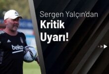 Sergen Yalçın’dan Kritik Uyarı!