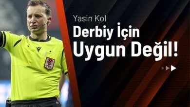 Yasin Kol Derbi İçin Uygun Değil!